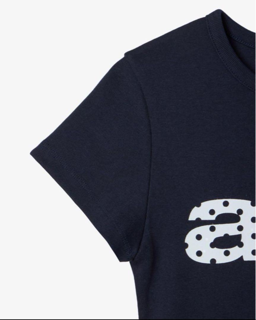 即完売／日本未入荷】aeae ハートロゴ Tシャツ ネイビー