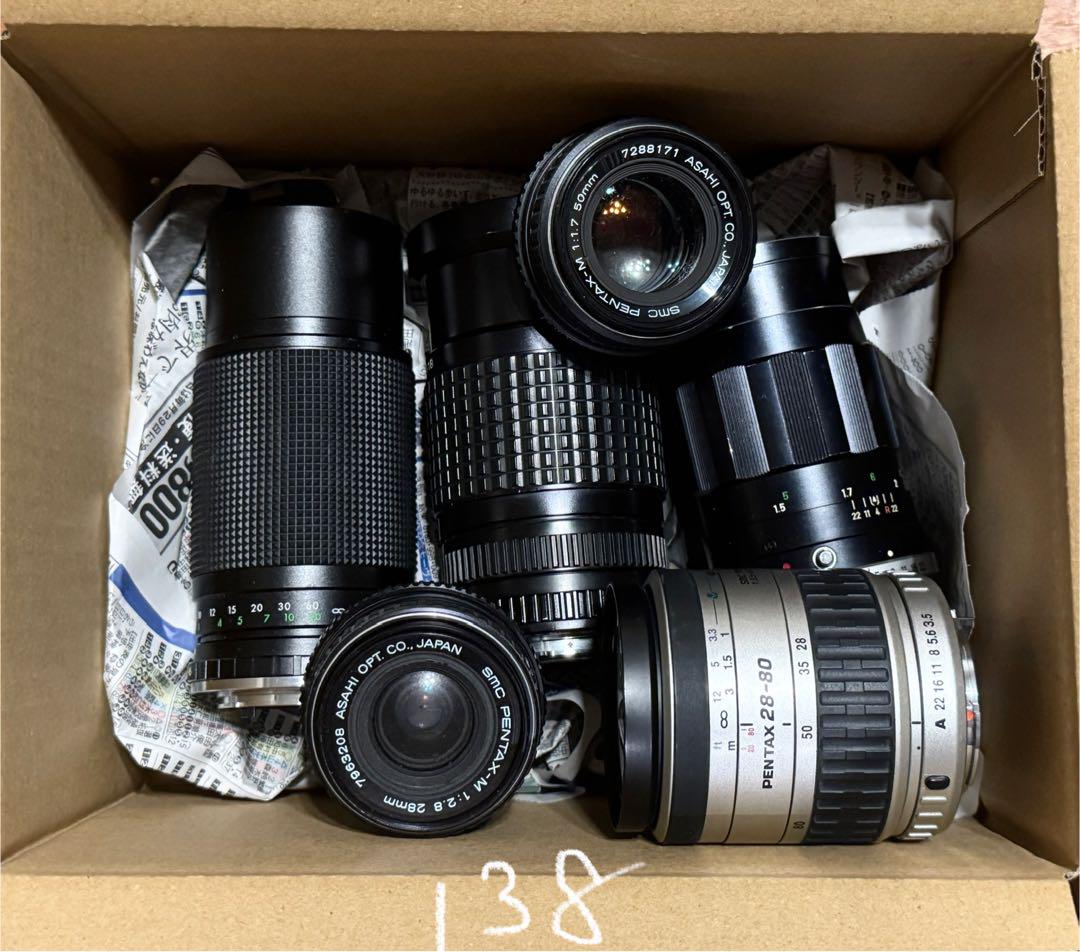 PENTAX MINOLTAなどレンズセット ジャンクJ138 - メルカリ