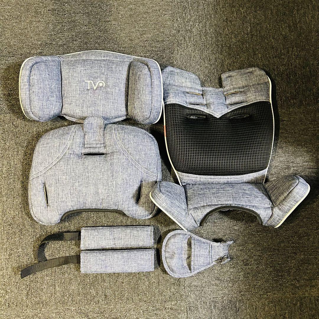 日本育児 ジュニアシートトラベルベスト ECプラス デニム 9kg~18kg