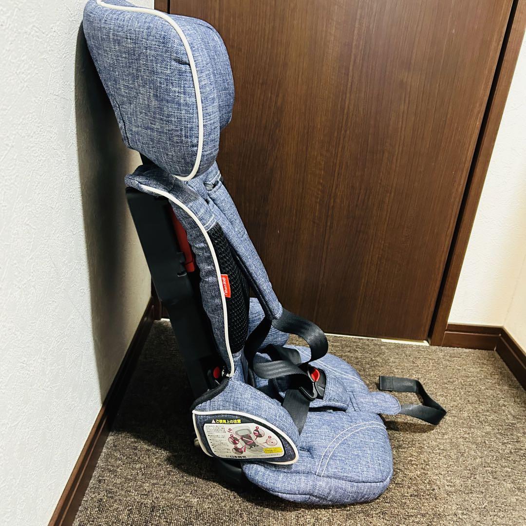 日本育児 ジュニアシートトラベルベスト ECプラス デニム 9kg~18kg