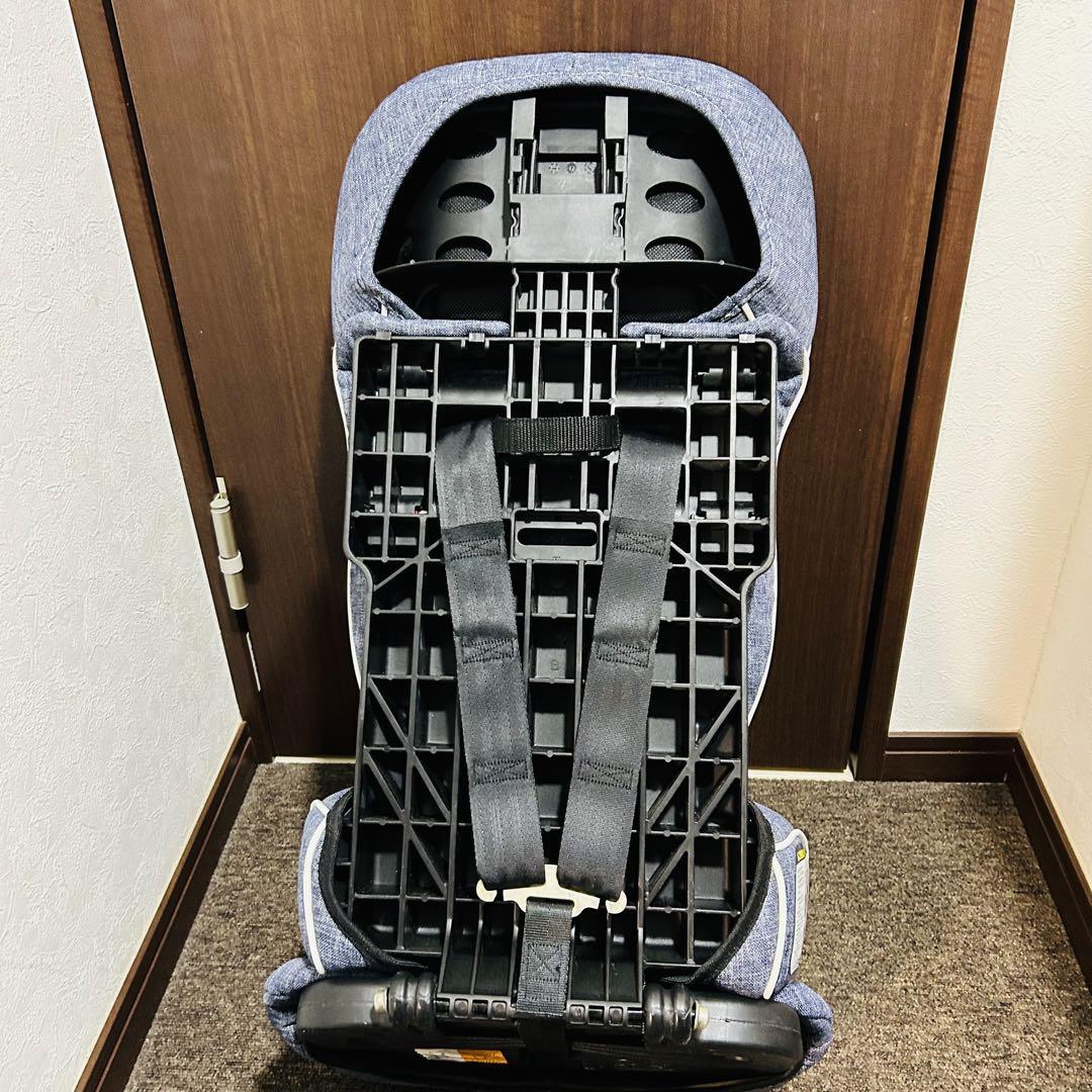 日本育児 ジュニアシートトラベルベスト ECプラス デニム 9kg~18kg