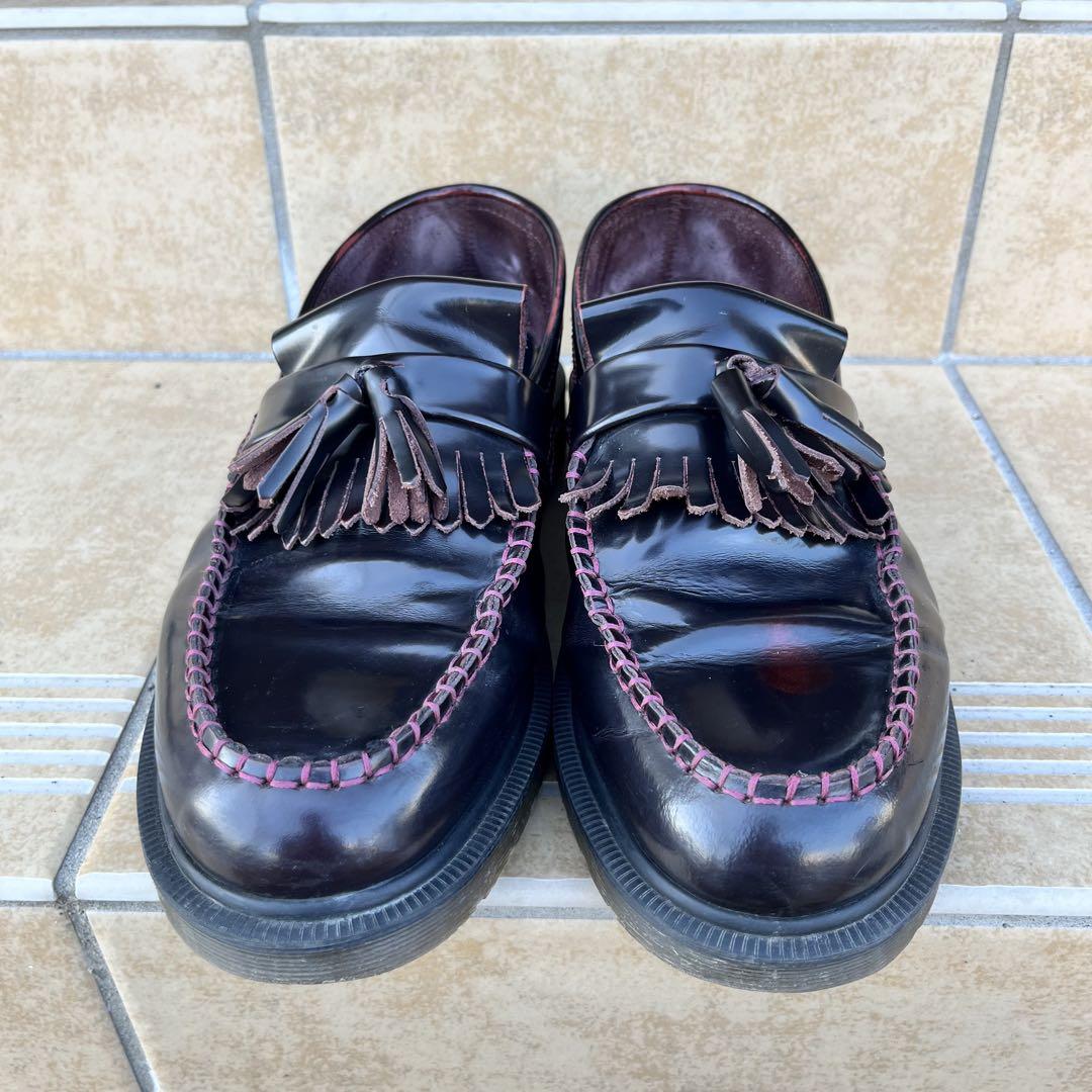 Dr. Martens Adrian タッセルローファー チェリーレッド