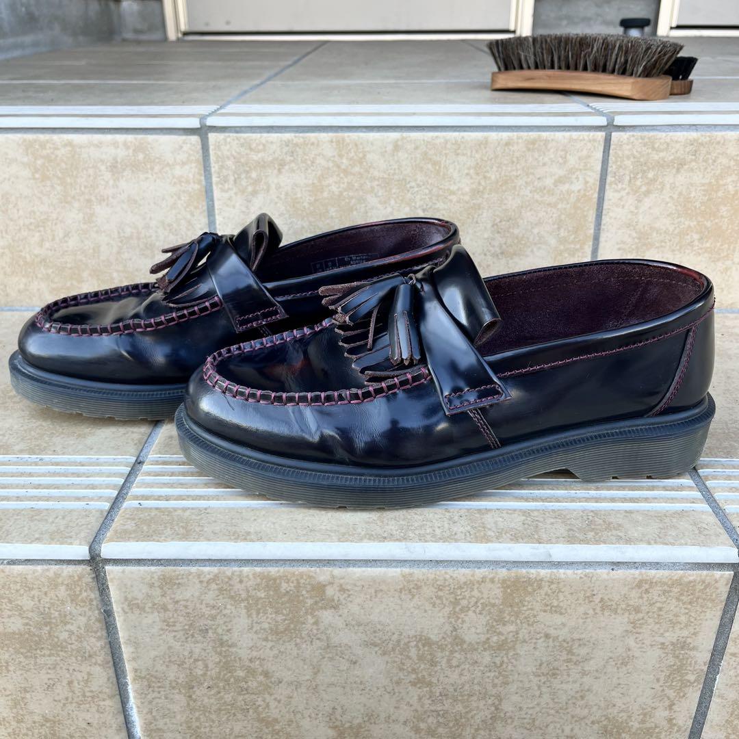 Dr. Martens Adrian タッセルローファー チェリーレッド