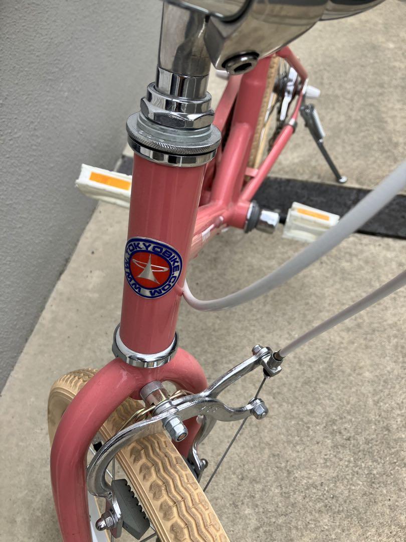 TOKYOバイク　キッズ　自転車　東京バイク　モモ　ピンク　16インチ
