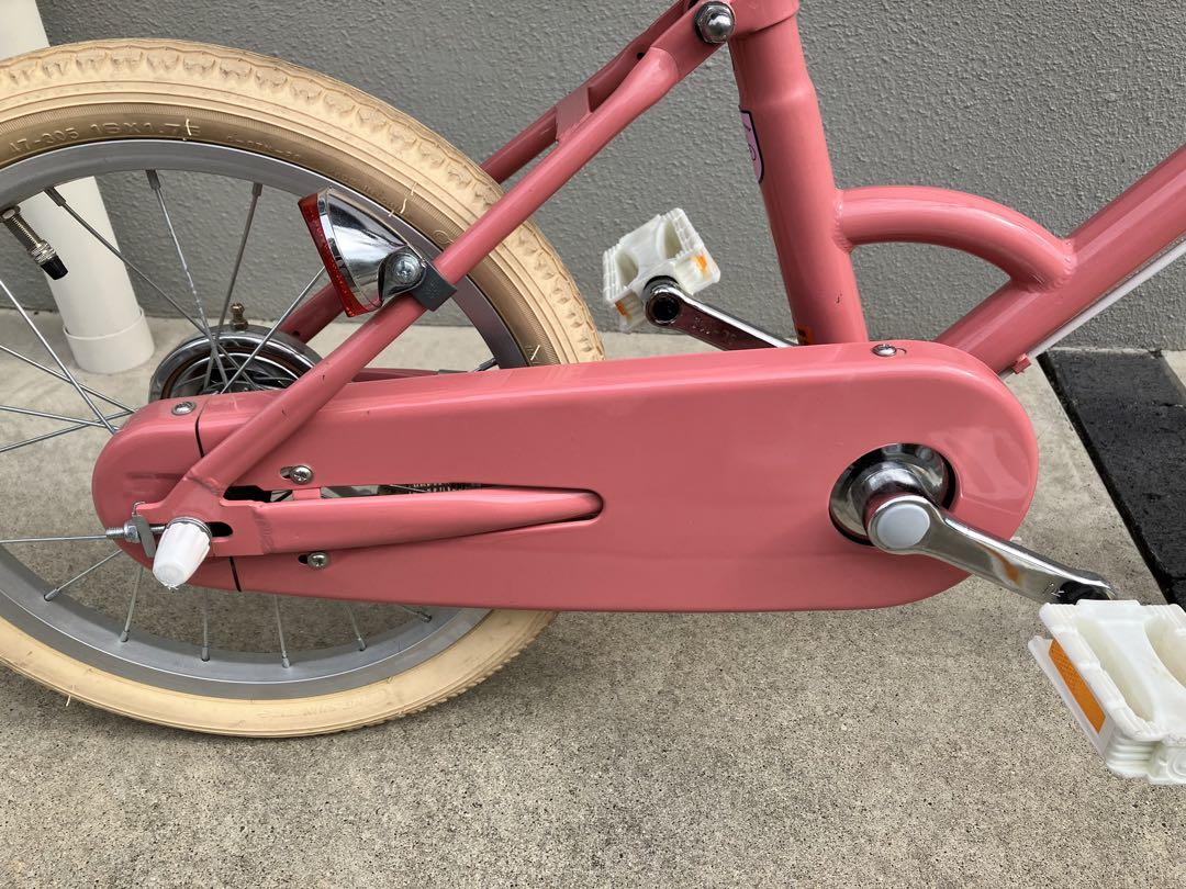 TOKYOバイク　キッズ　自転車　東京バイク　モモ　ピンク　16インチ