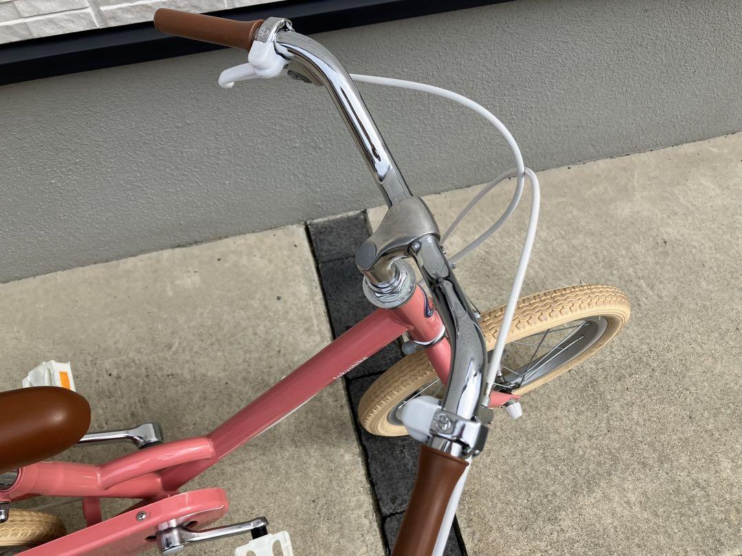 TOKYOバイク　キッズ　自転車　東京バイク　モモ　ピンク　16インチ