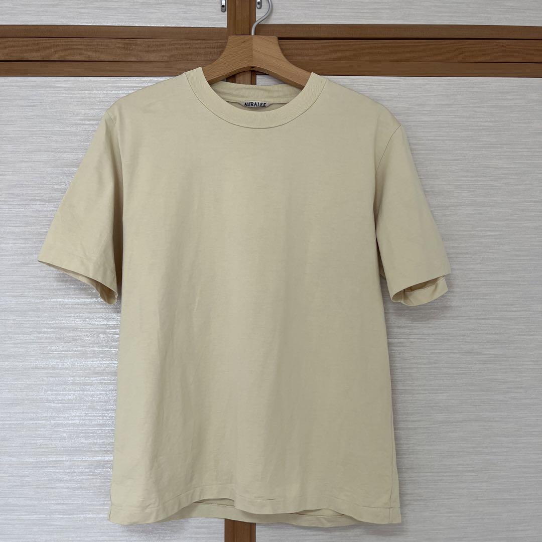 AURALEE COMPACT JERSEY TEE