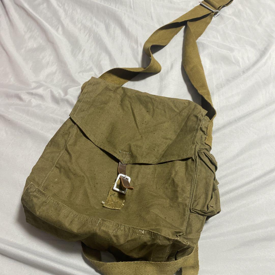 40s~50s Vintage 旧ソ連 ガスマスクバッグ military