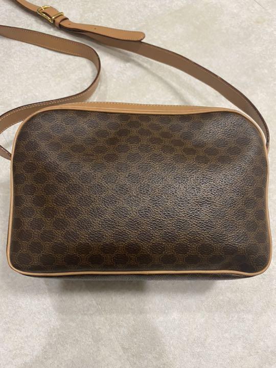 CELINE セリーヌ マカダム柄 ガンチーニ ロゴ金具 ショルダーバッグ 画像2