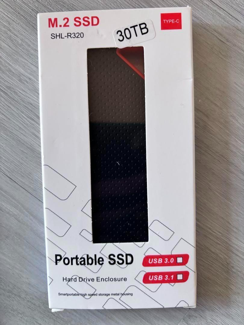 外付けSSD 30TB ssd 高速転送 Type-C ポータブル USB3.2 外付けSSD 30TB ssd 高速転送 Type-C ポータブル USB3.2