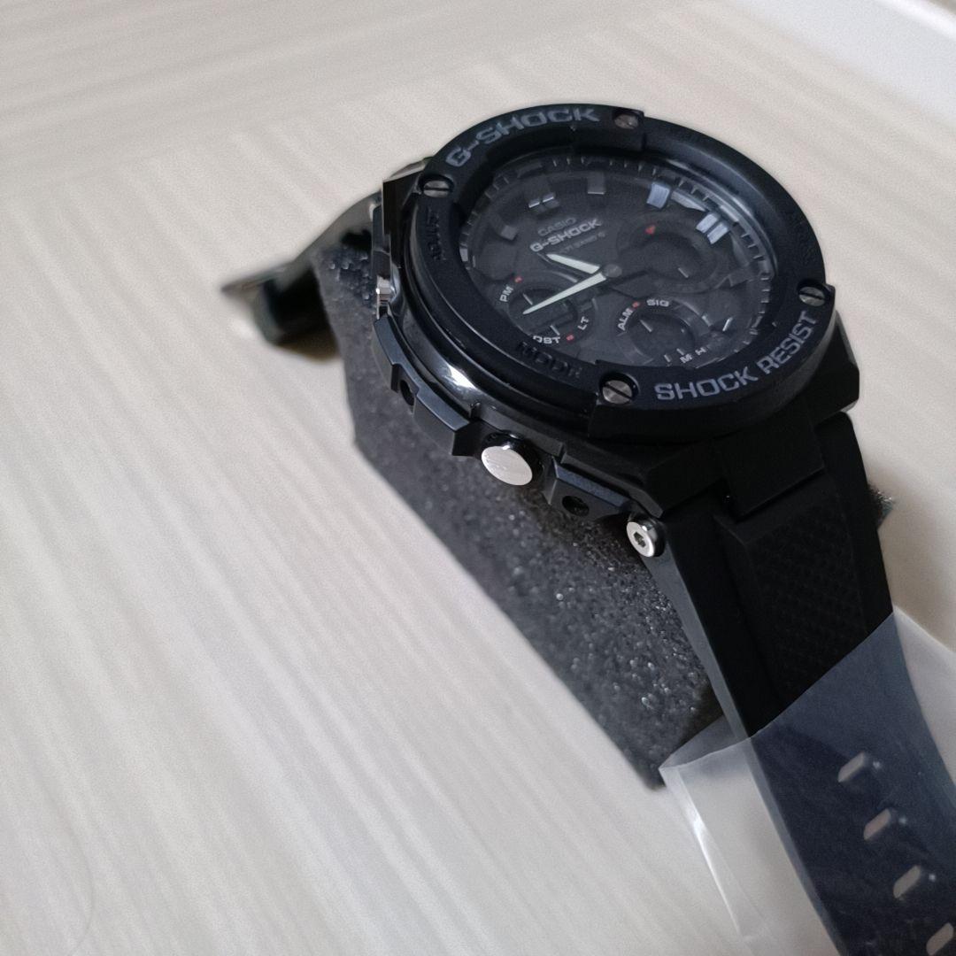 ✯ G-STEEL 電波ソーラー GST-W100G-1BJF ブラック ✯