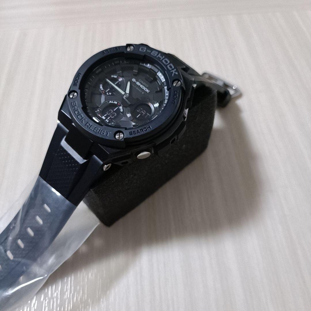 ✯ G-STEEL 電波ソーラー GST-W100G-1BJF ブラック ✯