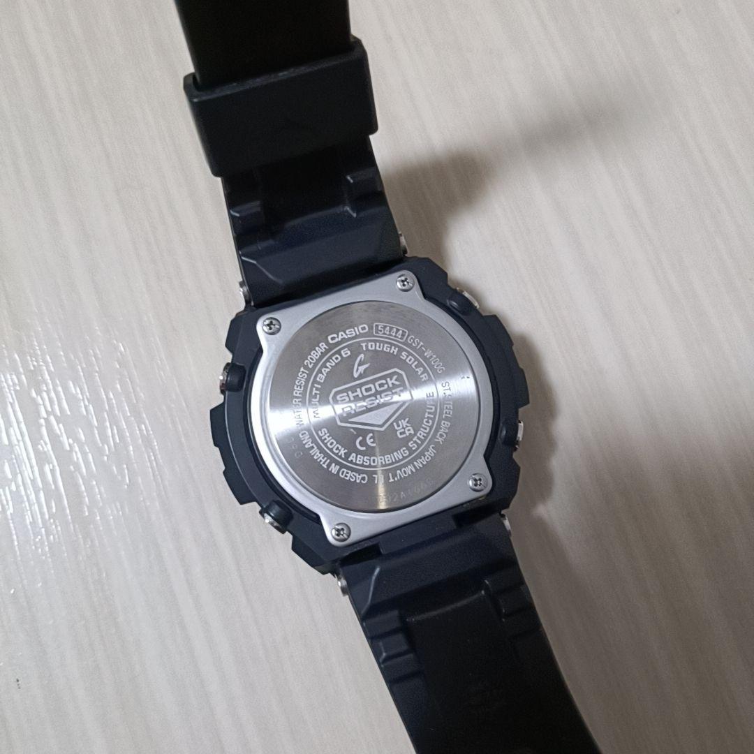 ✯ G-STEEL 電波ソーラー GST-W100G-1BJF ブラック ✯