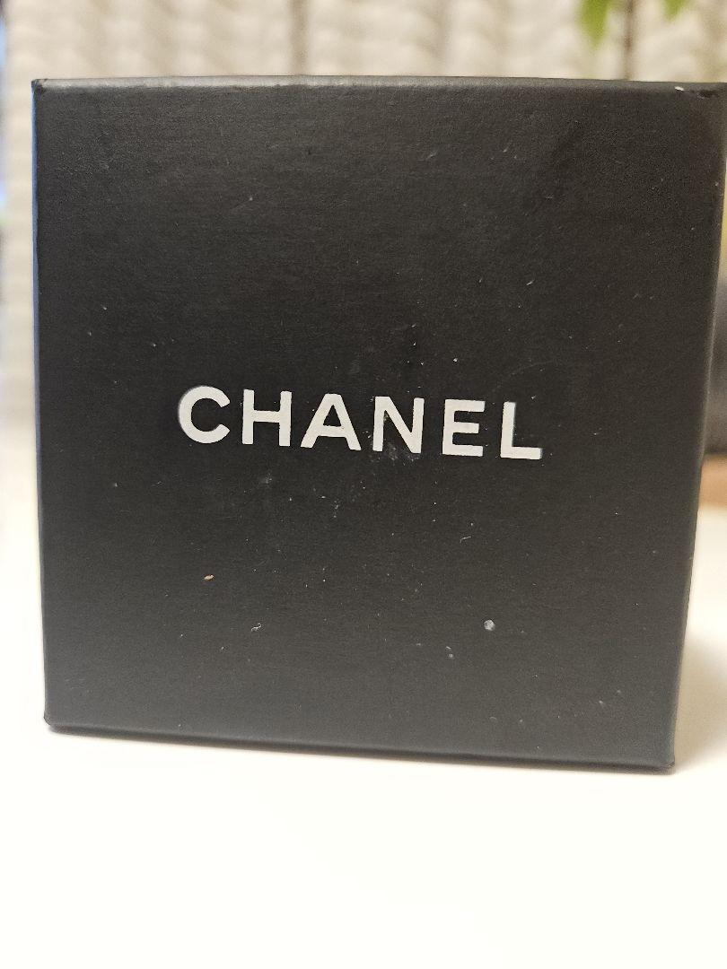 CHANEL シャネル ピアス ココマーク ラインストーン シャンパンゴールド