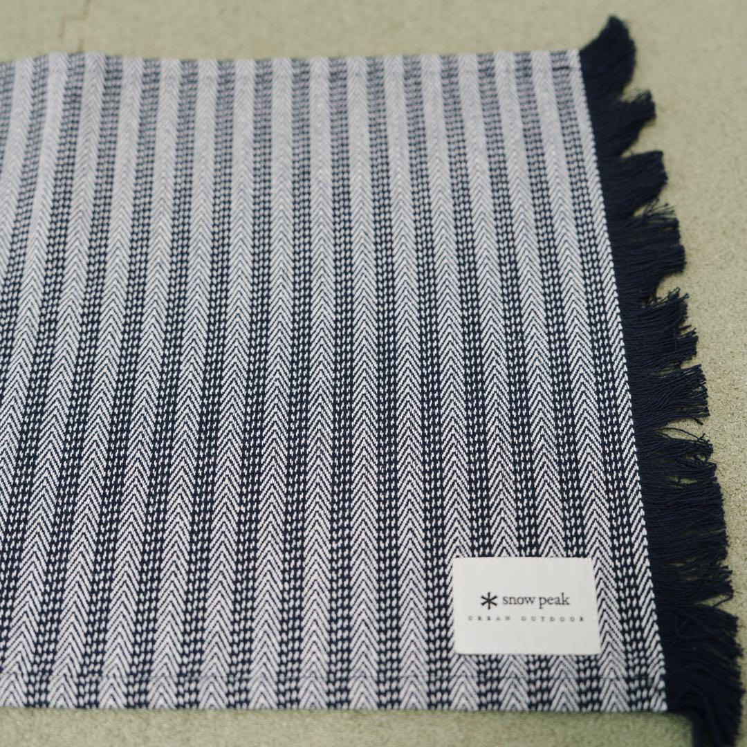 テーブル用品 Cotton Herringbone Stripe Table Mat One