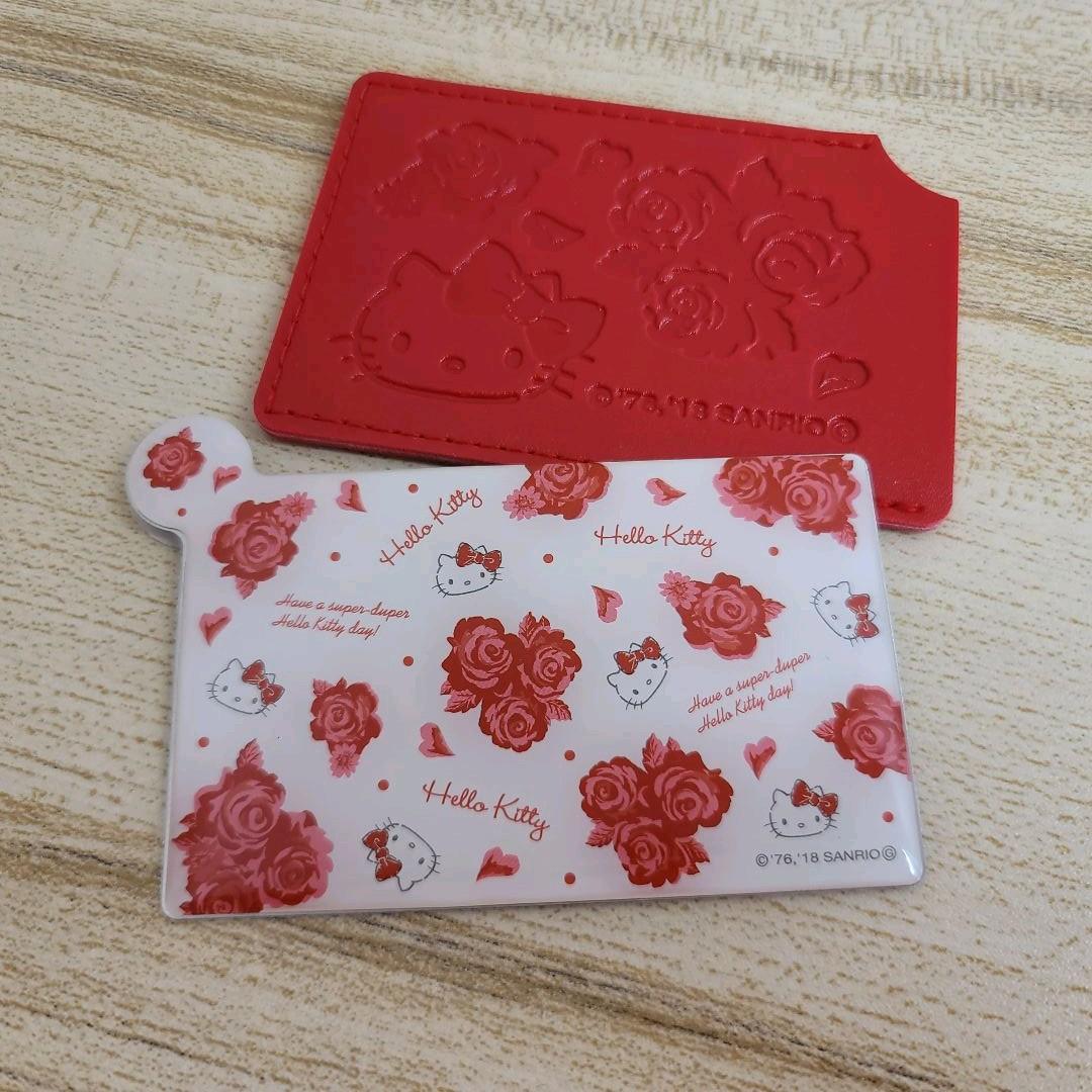 HELLO KITTY 手鏡 ミラー カードサイズ