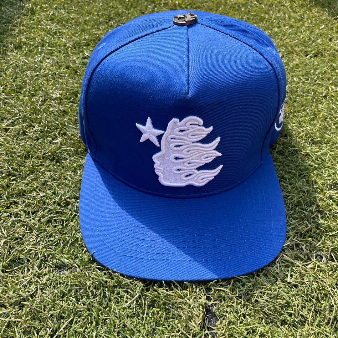 hellstar cap blue snapback