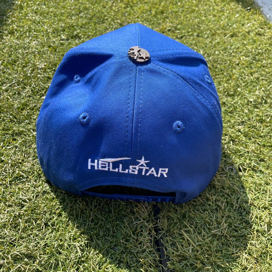 hellstar cap blue snapback