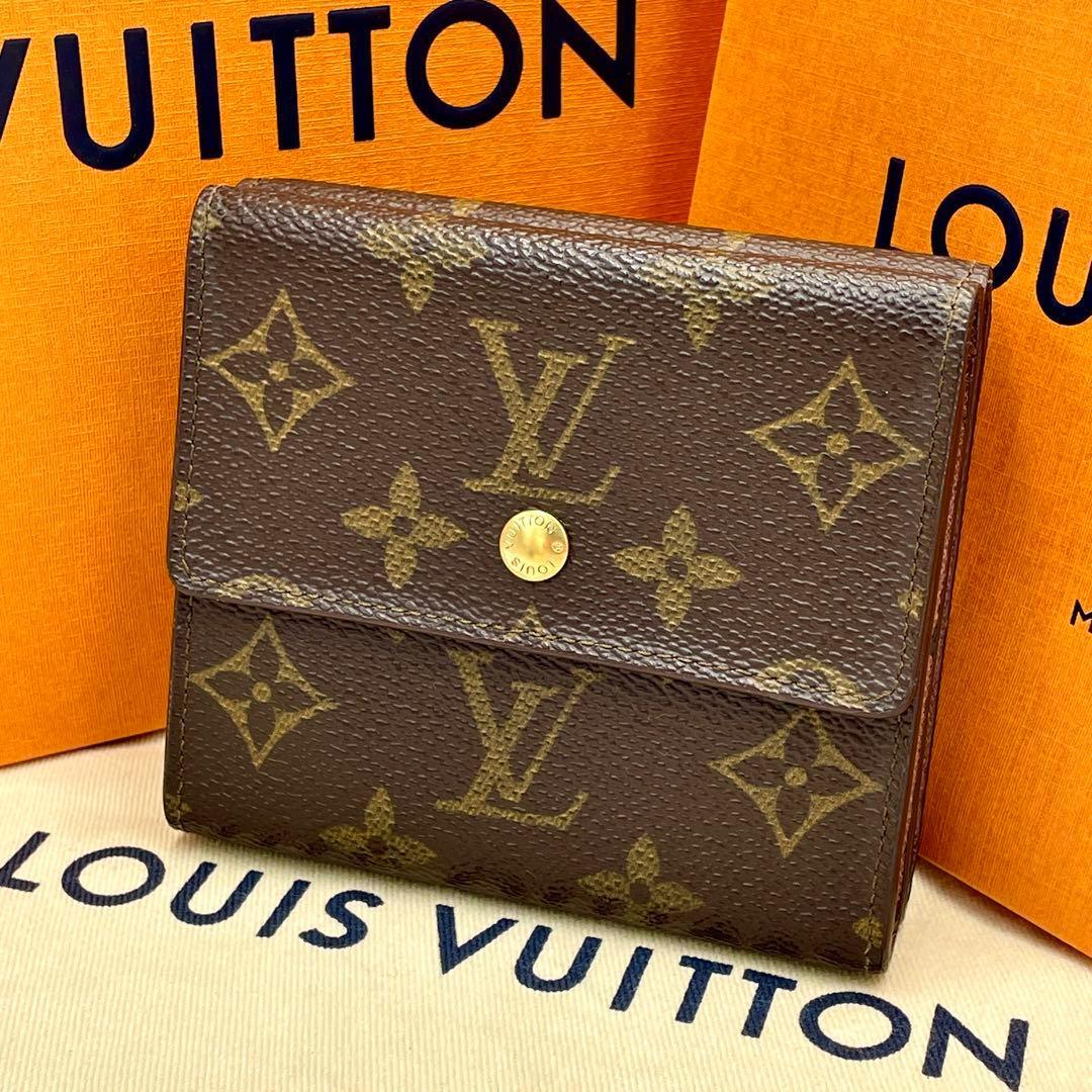 LOUIS VUITTON 折財布 モノグラム ポルトモネ ビエ カルトクレディ折り財布