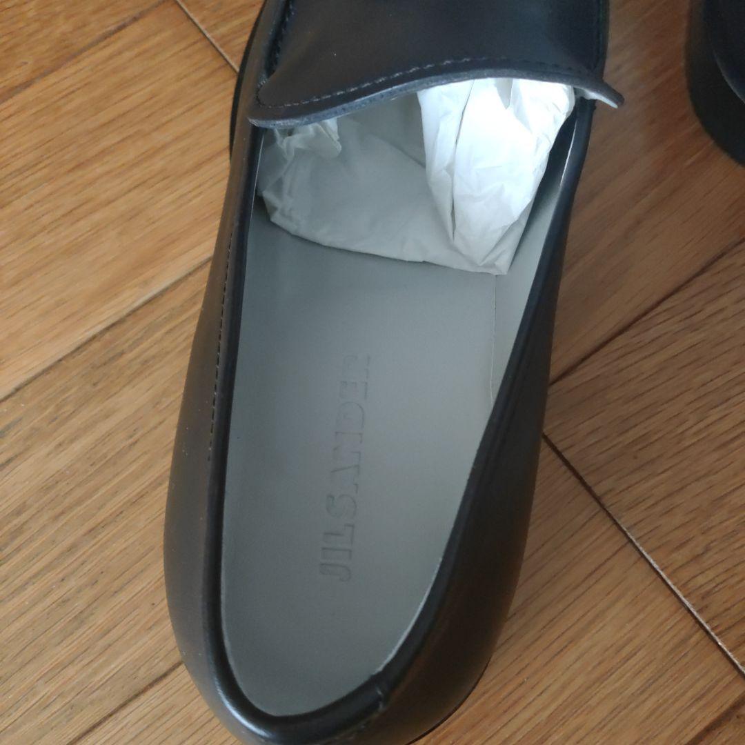 極美品！JIL SANDER 上質レザー ジルサンダー メンズレザーローファー