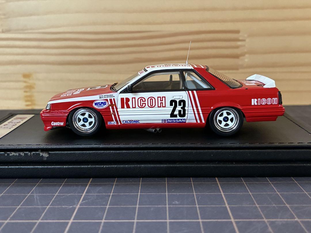 自動車 ignition model 1/43 RICOH Nissan Skyline