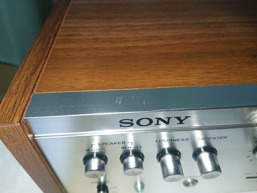 SONYオーディオステレオプリメインアンプ 音出しOK動作品！