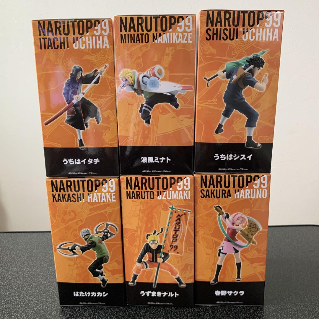 【NARUTO】ナルトNARUTOP99フィギュア~全6種コンプセット~