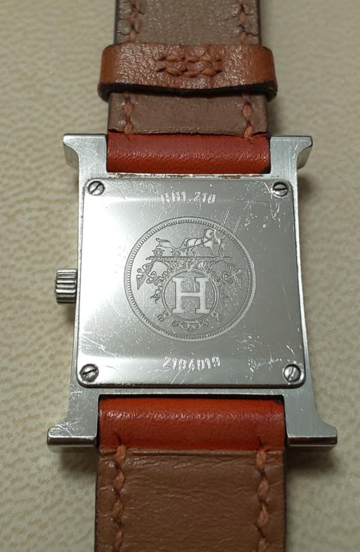 HERMES(エルメス)Hウォッチ　オレンジ色何卒よろしくお願い致します