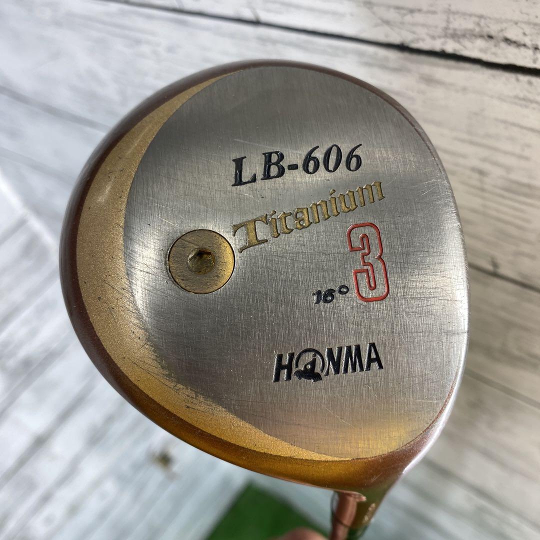 ホンマ　LB-606チタニウム　3・5w 16・22度 R1フレックス ☆☆
