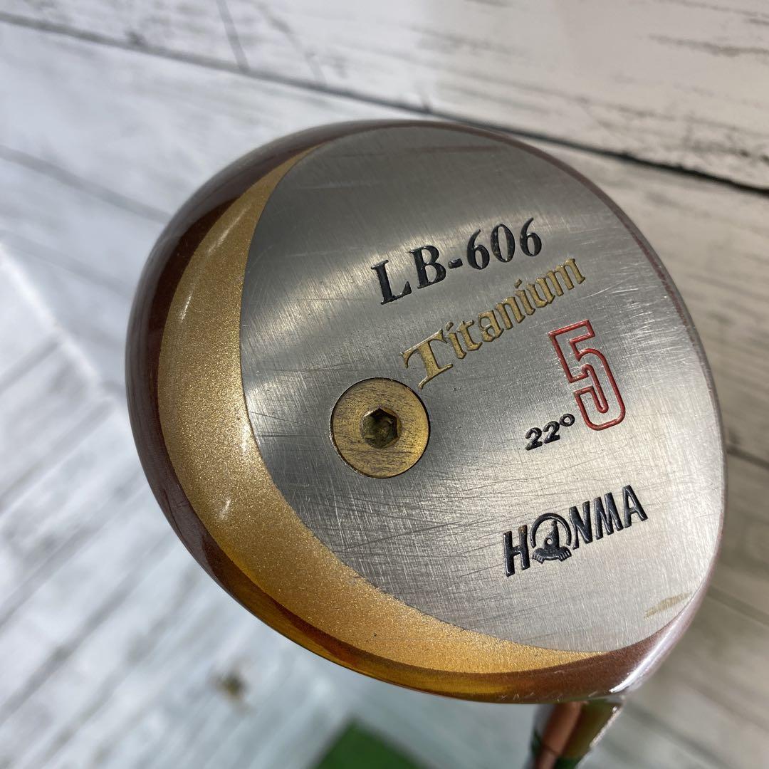 ホンマ　LB-606チタニウム　3・5w 16・22度 R1フレックス ☆☆