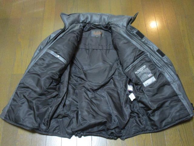 ★カドヤ★NCクルージングJAC★フルレザーコート★KADOYA★