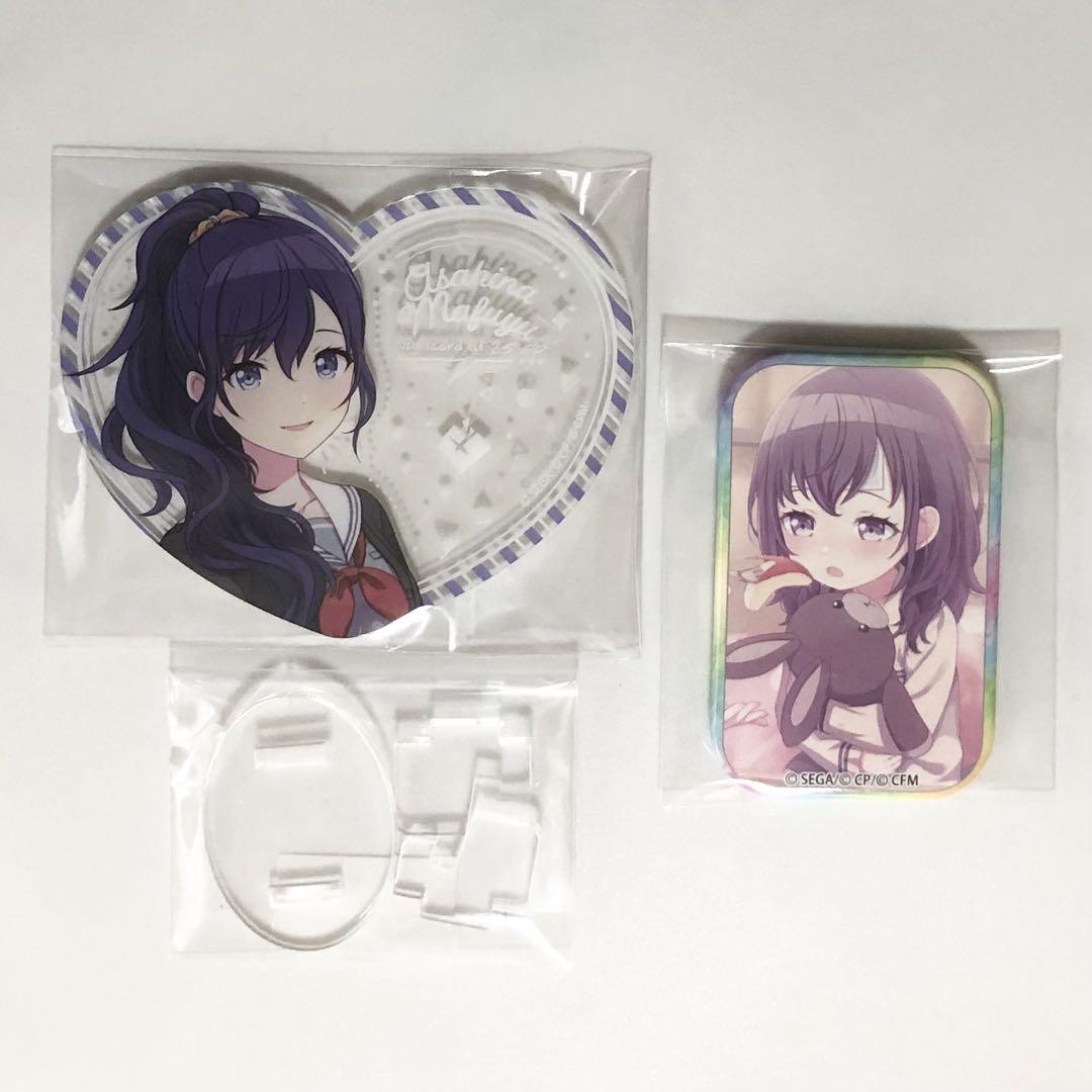プロセカ 朝比奈まふゆ ぴくりあ　アクスタ　缶バッジ　幼少期　スクエア缶