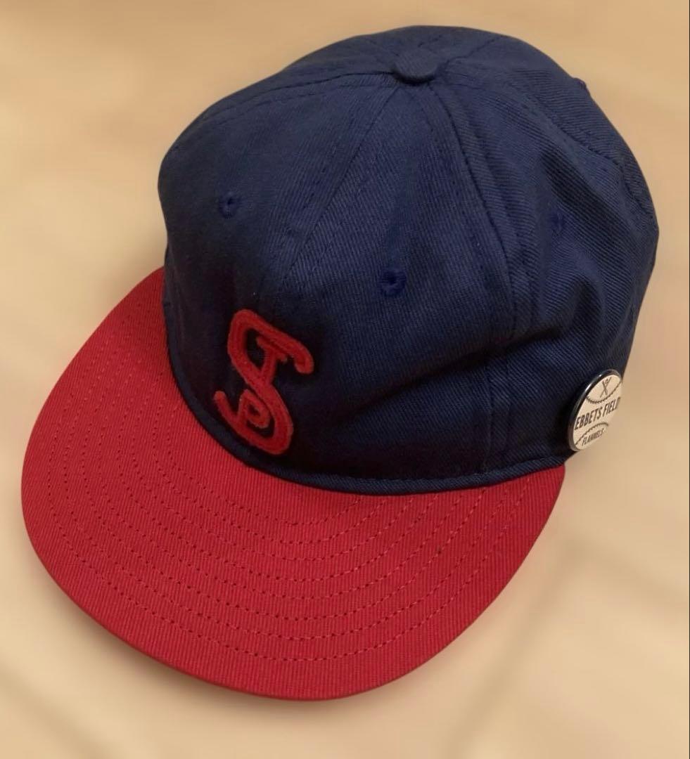 Ebbets Field Flannels× ca4la ベースボールキャップ