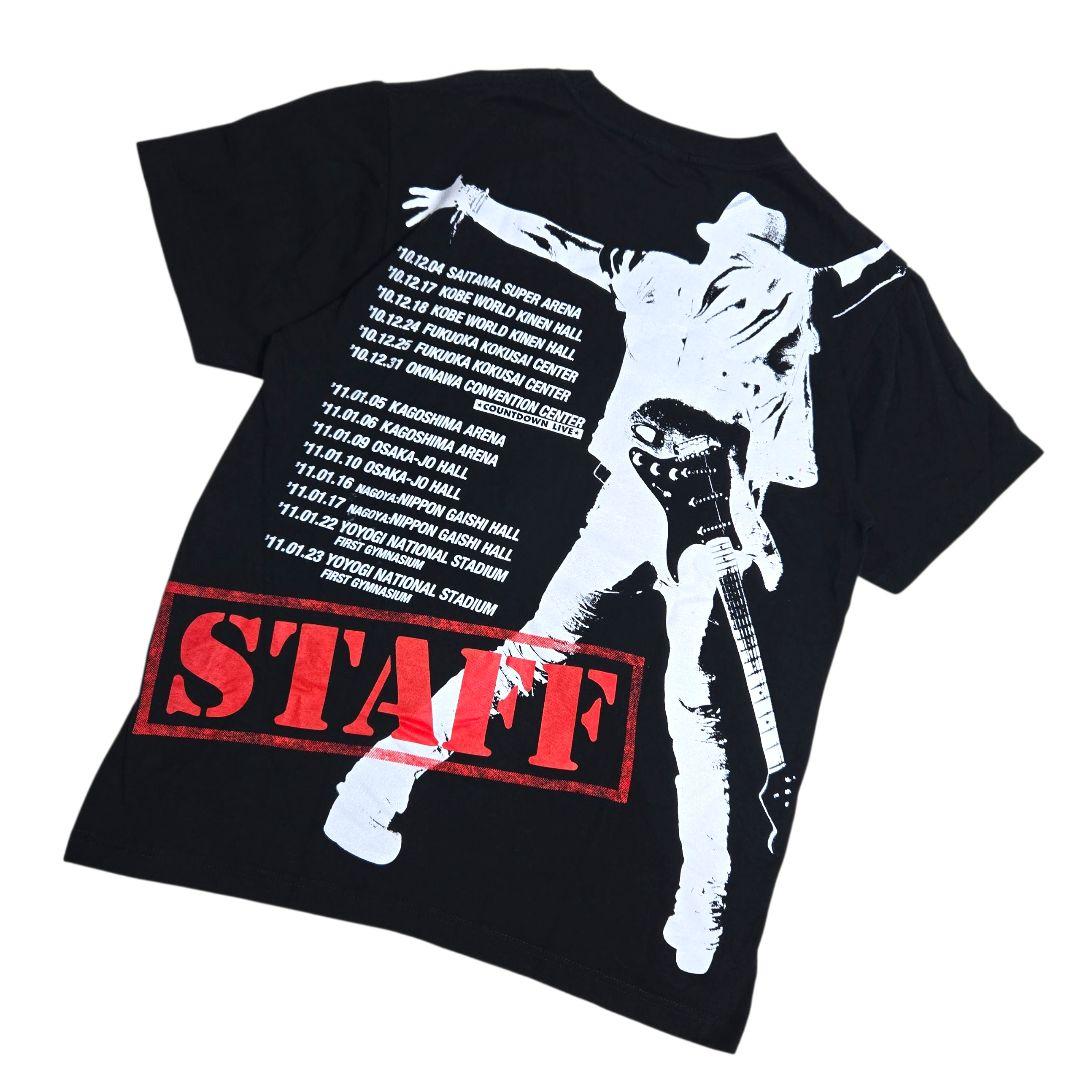 世界的に 長渕剛 2010 TRY AGAIN ツアー TシャツSTAFF Mサイズ - メルカリ ミュージシャン