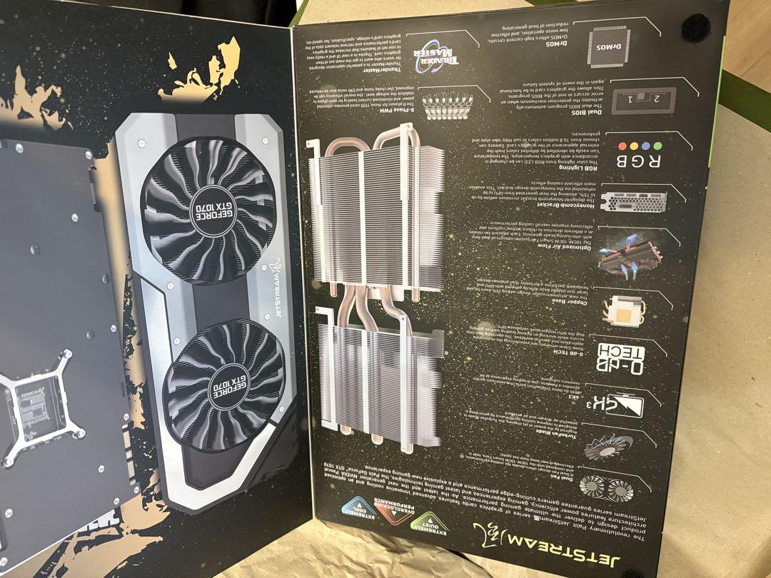 グラフィックボード・グラボ・ビデオカード PALIT GTX 1070 8GB GDDR5