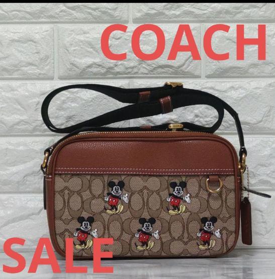 COACH コーチ グラハム クロスボディ ミッキー コラボ 未使用 新作