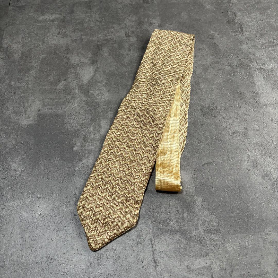 ENRICA MASSEI made in Japan silk knittie