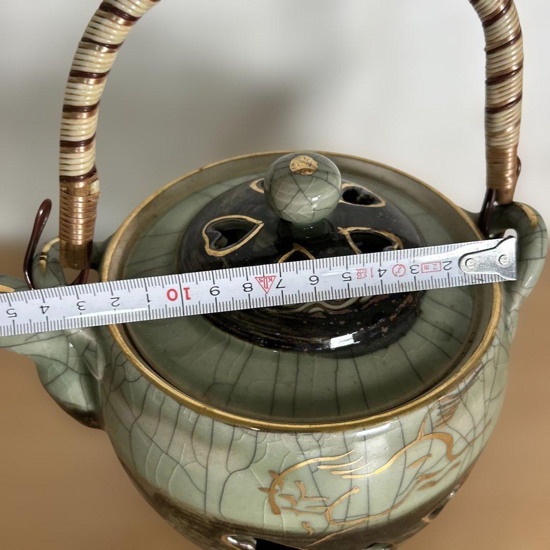 相馬焼    特大急須   双馬   金馬  美品 自宅保管品未使用 相馬焼 特大急須 双馬 金馬 美品 - メルカリ