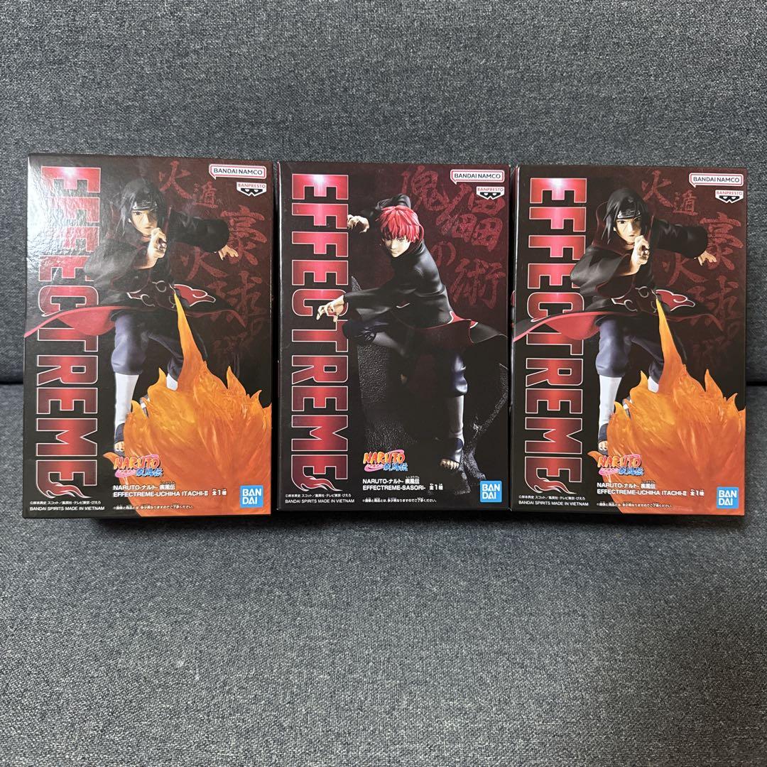 NARUTO疾風伝 EFFECTREME サソリ うちはイタチ 3体セット - メルカリ