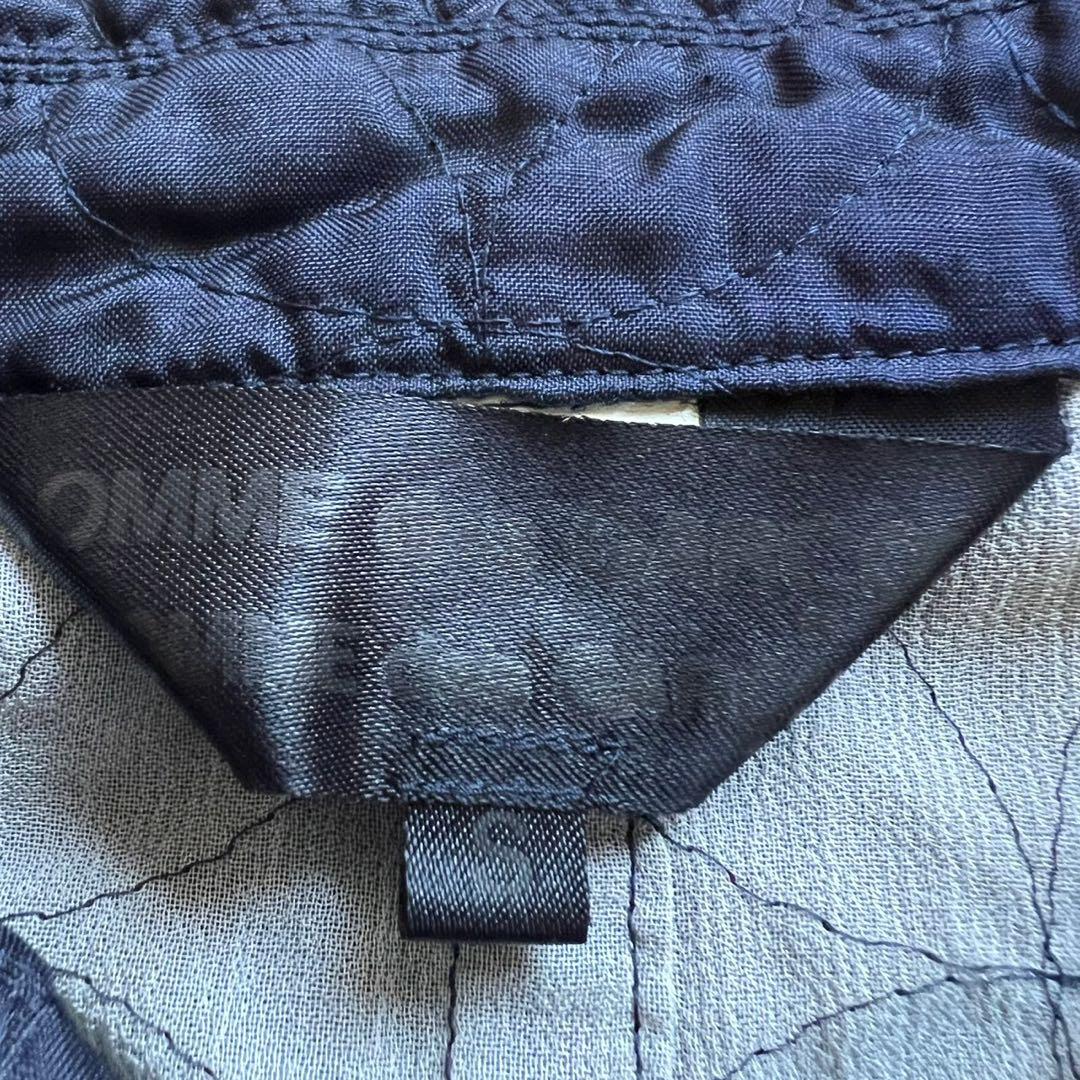 COMME des GARÇONS キルティング ポリ ライトステンカラーコート COMME des GARÇONS キルティング ポリ ライトステンカラーコート