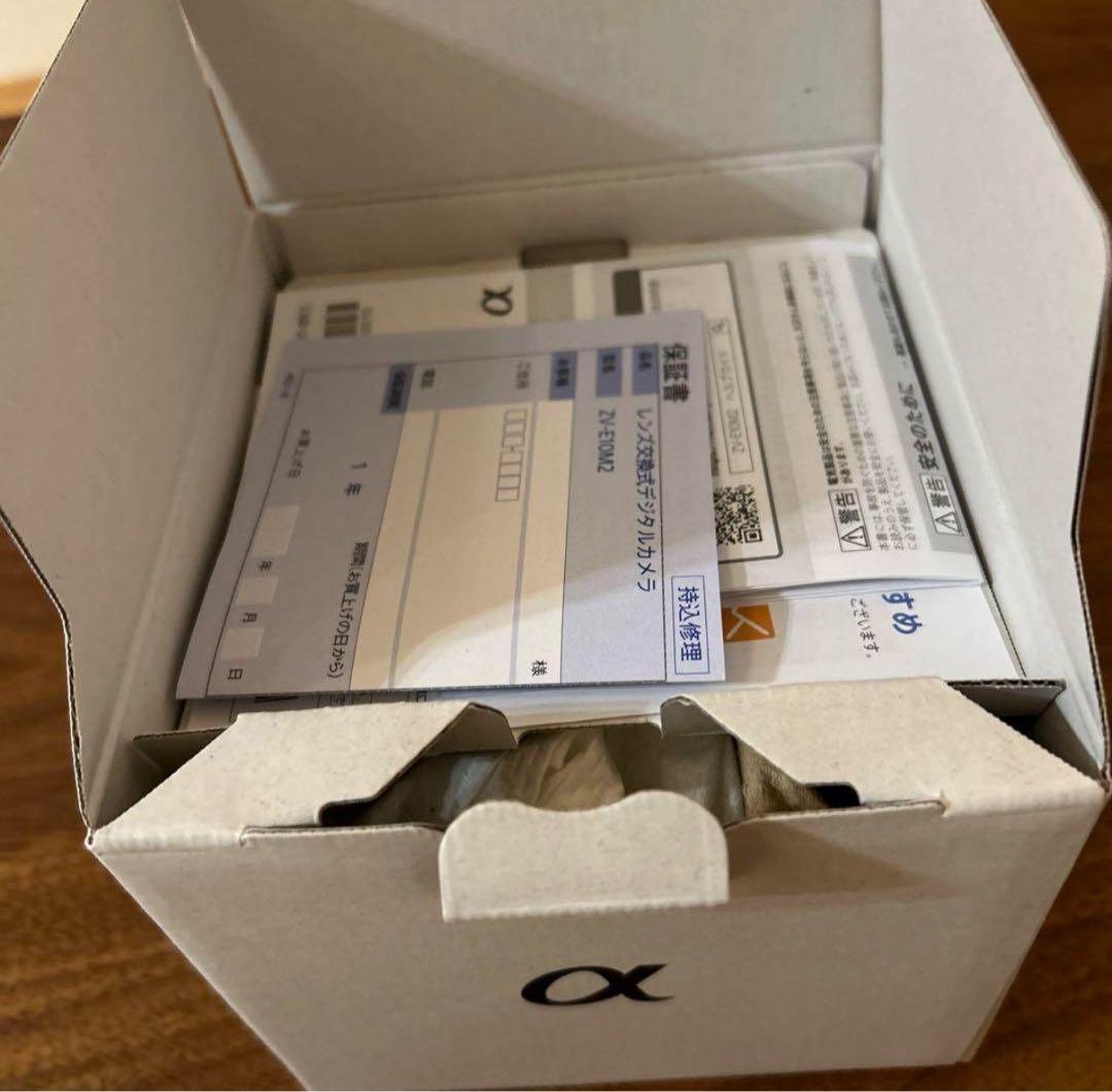 美品　Sony ZV-E10 II ボディ　Vlog ミラーレス