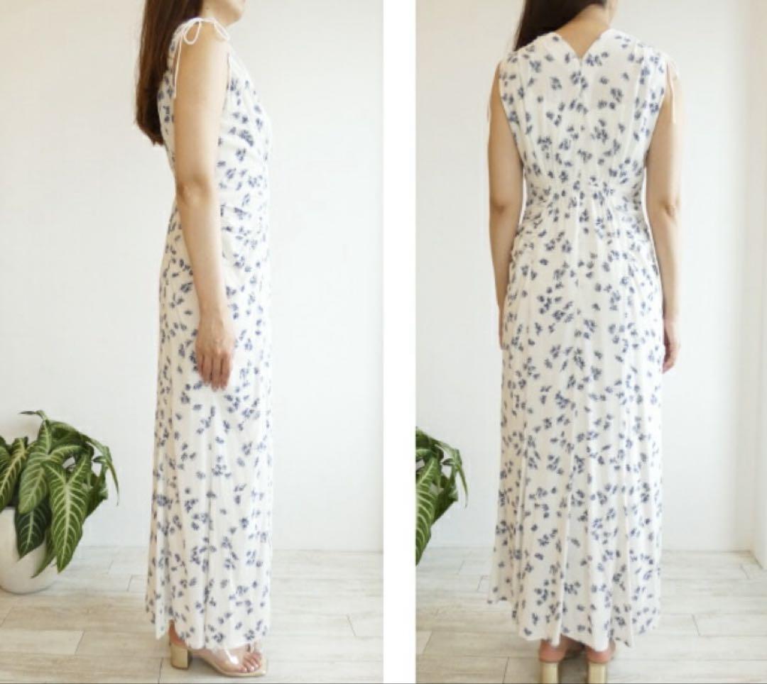 美品 フレイアイディー 24ss ヴィンテージフラワープリント