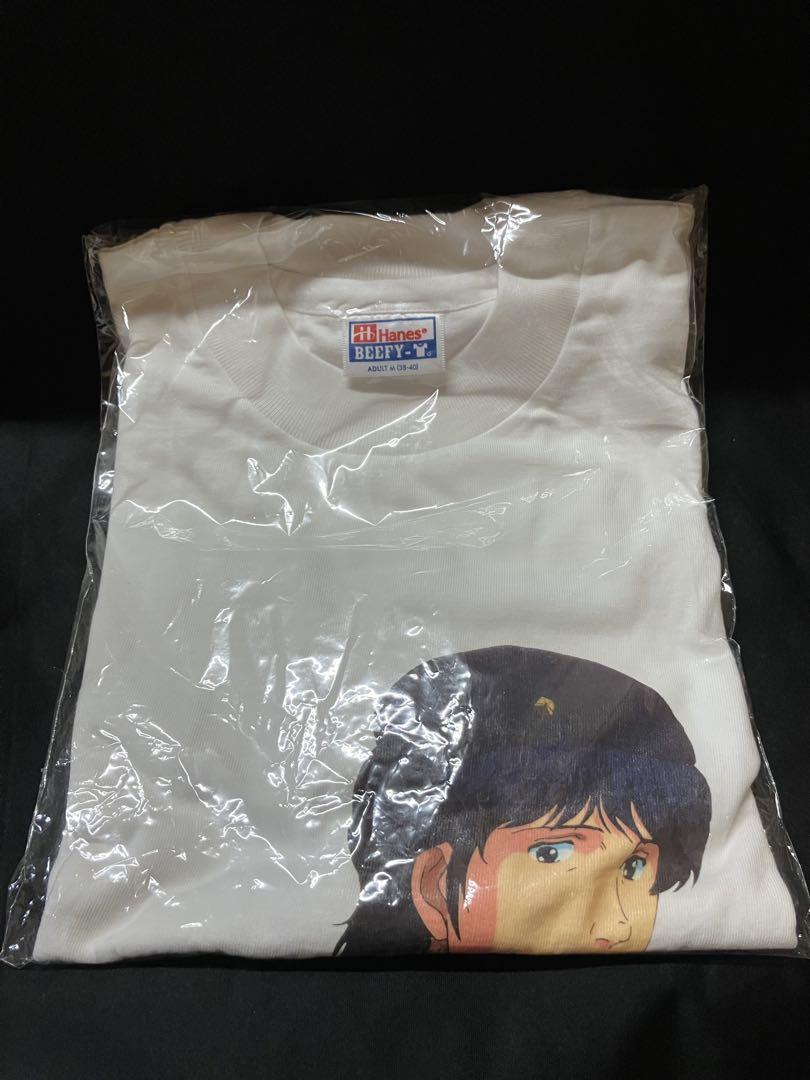 銀河英雄伝説　ヤン・ウェンリー　Tシャツ　ヘインズ　サイズM 未使用　B2180 銀河英雄伝説 ヤン・ウェンリー Tシャツ ヘインズ サイズM 未