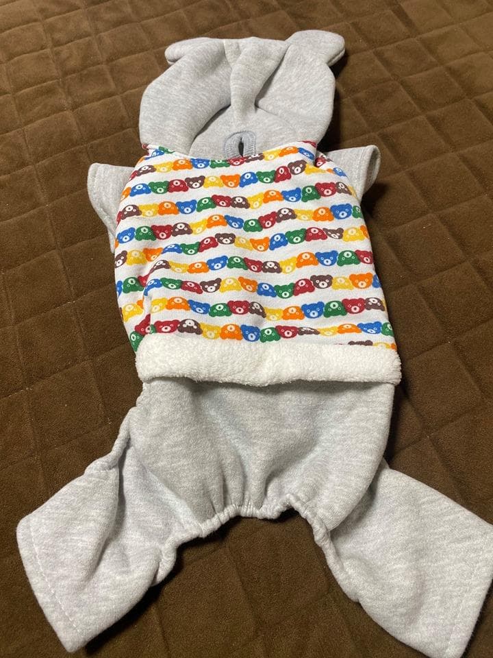 メルカリ ビーベアー ロンパース トイプードル ツナギ 冬服 暖かい 犬服 犬用品 2 555 中古や未使用のフリマ