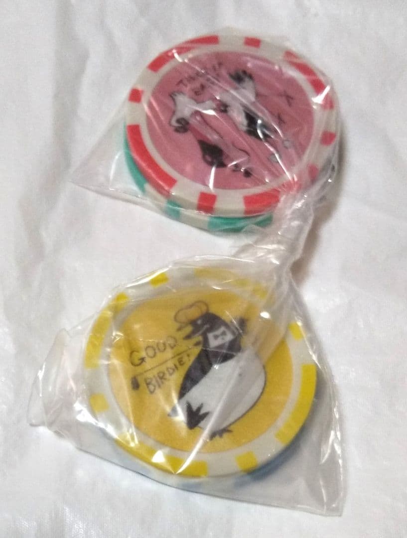 メルカリ グリーンゴーラ付録 Love Turfなカジノチップ型マーカー ゴルフ 999 中古や未使用のフリマ