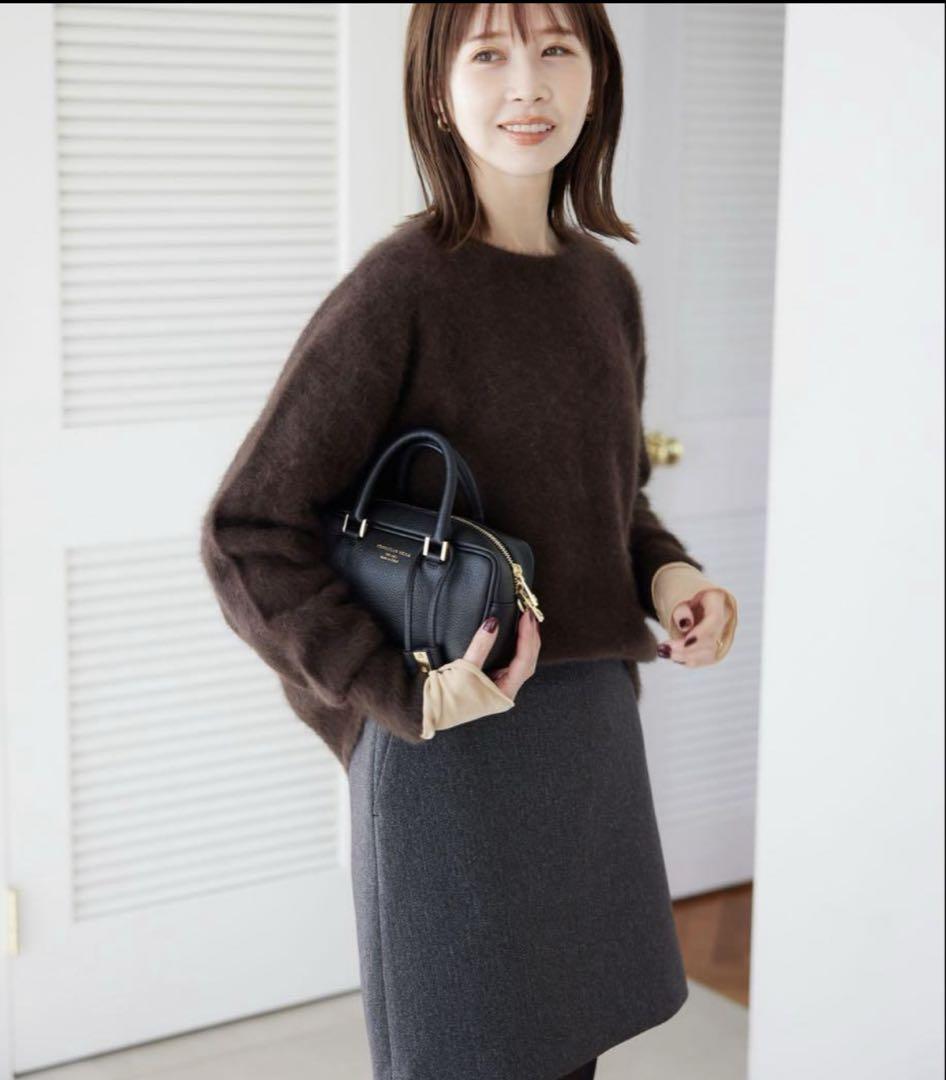 IENA フォックスカシミヤ ボートネックプルオーバー イエナ 22AW