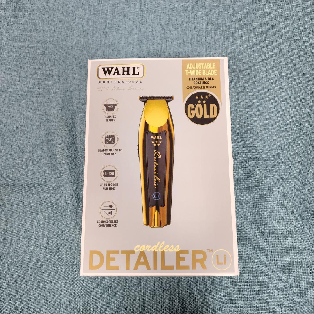 WAHL Cordless Detailer Li ゴールドコードレスバリカン - メルカリ