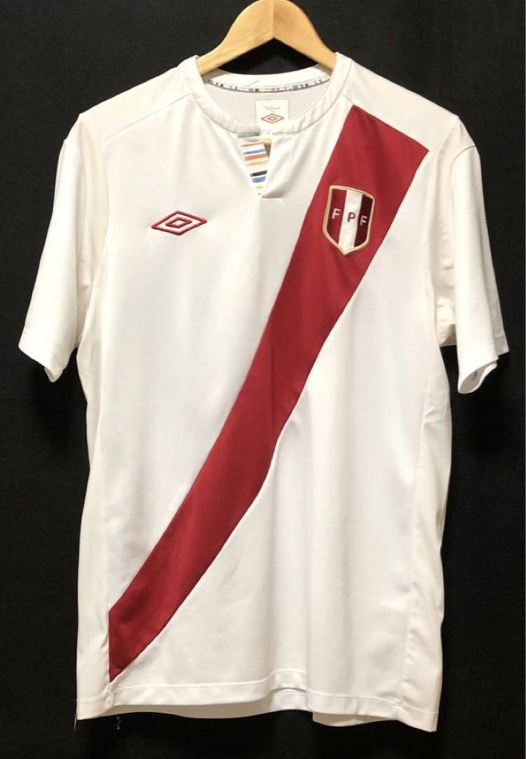 アンブロ　umbro サッカー　ペルー代表　ユニフォーム　ゲームシャツ アンブロ umbro サッカー ペルー代表 ユニフォーム ゲームシャツ