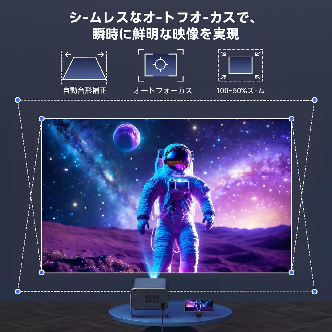 プロジェクター 天井投影 25000LM高輝度