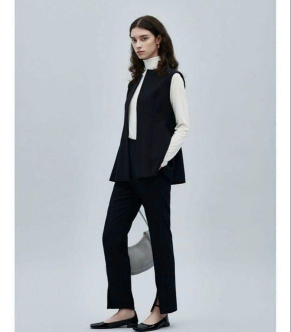 Mila Owen 23AW ペプラムベストセットアップ 3点セット